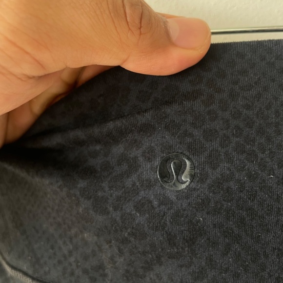 Lululemon High Times Pant Tech Mesh Desert Snake Deep Coal Black - Picture 9 of 9